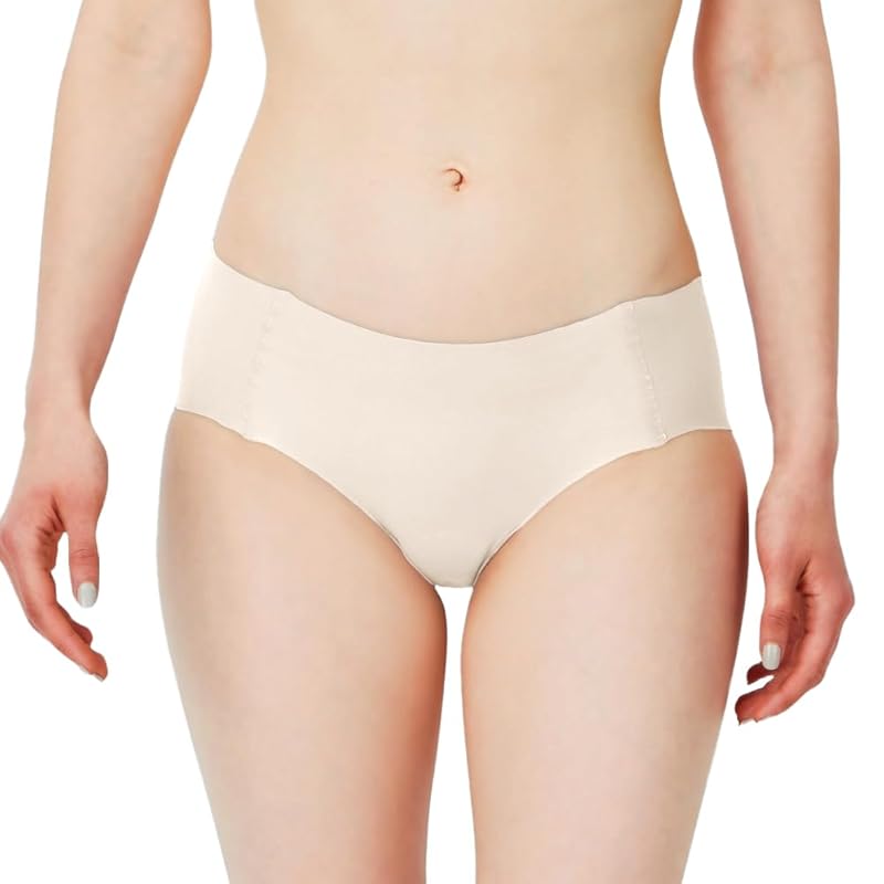 

[Gunze] shorts [No seams] seamless shorts hard to hear Plain type Tuche Touche TV2370K ladies 1.Pale beige M