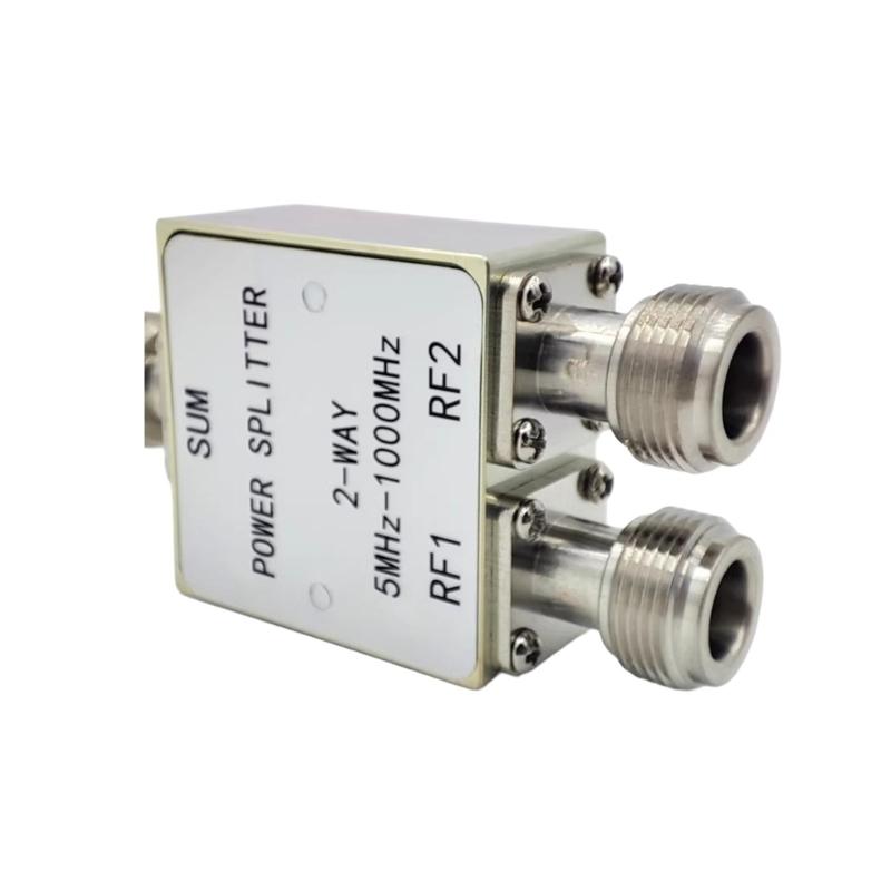Multiple Port RF Combiner Splitter 5MHz-1000MHz With Low Insertion Loss Aluminum Enclosure Operates From  40°C To 85°C