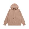 INF Unisex Plush Hoodie | 2024 Autumn/Winter Solid Color Trendy Casual Sweatshirt