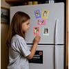 10 Pack Magnetic 2x3 Picture Frames For Fujifilm tax Mini Film, Cute Multiple Colorful Tiny Small 2 by 3 Inch Collage Photo Display Bulk Set For