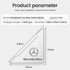 2Pcs Car Door Corner Cover Anti-Scratch Protection Sticker For Mercedes benz A C E class AMG W204 W205 W176 W211 W213 GLA GLCRR1