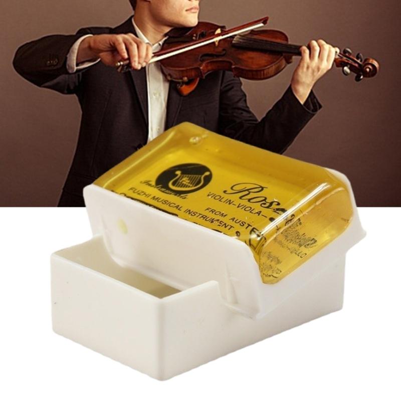 Violin Rosin Natural Rosin Replacement Low Dust Universals Rosin for Bows String Music Instrument Accessories Enduring