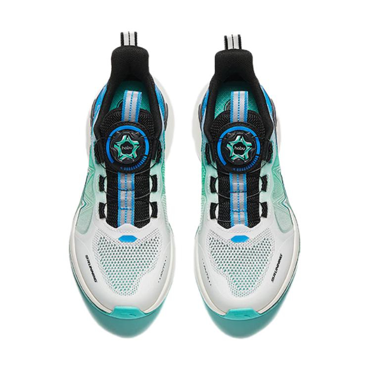 Anta Dětské látkové kulaté špičky pohodlné testování tlumení nárazů odolné proti opotřebení prodyšné nízké tenisky na běhání 312425517-1