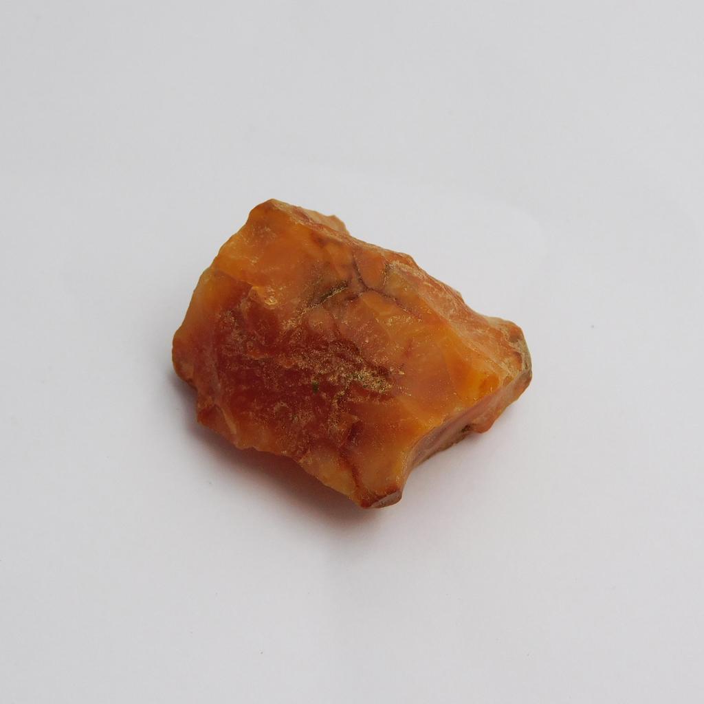 Natural Orange Sapphire Loose Gemstone Uncut Shape 80 Ct Rough September Birthday Birthstone