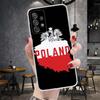 Funda de Teléfono Bandera de Polonia Para Samsung Galaxy A13 A14 A15 A16 A17 A53 A54 A55 A56 A57 A33 A34 A35 A36 A37 A23 A24 A25 A26 Galaxy A12
