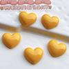 Miniature Heart Shape Pendant DIY Eco-Friendly Hand-painted Phone Case New Design 3D Resin Flat Back Charms for Phone Case Decor
