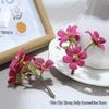 Handmade Five-Prong Plum Flower Wedding Hairpin Arrangement
