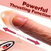 Realistic Thrusting Dildo Vibrator – Heating & Vibration, Remote-Controlled, Lifelike Silicone, Strong Suction Cup, G-Spot Toy for Women & Couples