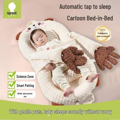 Newborn Anti-Spit-Up Sleep Mat and Soothing Bed (0-3 Years)