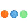3Pcs Bite Tough Dog Chew Ball Multi Color Elastic Pet Ball Pet Teething Toy  Indoor Play