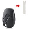 S Car Key Case 2 3 Button Key Shell Remote Fob Cover For Renault Dacia Modus Clio 3 Twingo Kangoo 2 For Nissan Almera