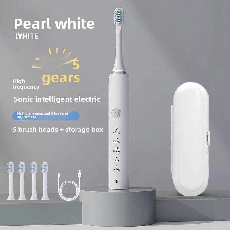 Electric Toothbrush Adult Sonic Scrubber Wireless Charging Scrubber Gifts Electric Toothbrush