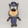 Süße Sheriff Labrador Plüschtier Serie Cartoon Polizeihund Stofftier Dobermann Polizistin Welpe Weiche Tierfigur Geburtstagsgeschenk für Kinder Heimdekoration