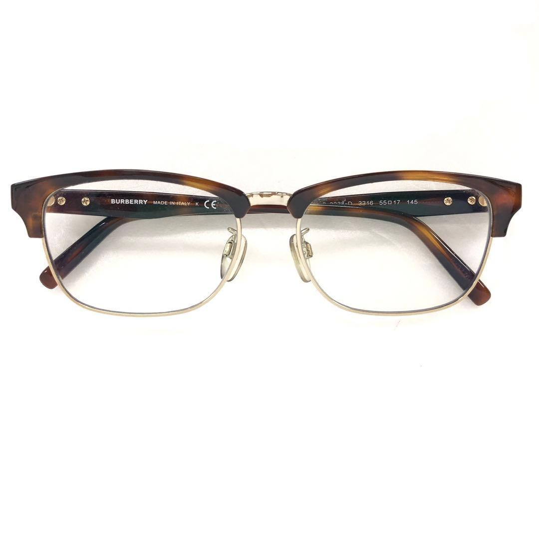 Used M6/075 BURBERRY Glasses 2238-D 5517