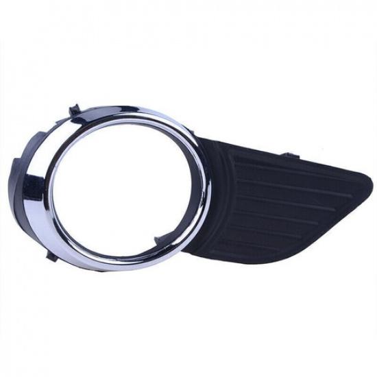 For 2011~17 Toyota Sienna XLE LE Front Right Bumper Fog Light Cover Black Trim