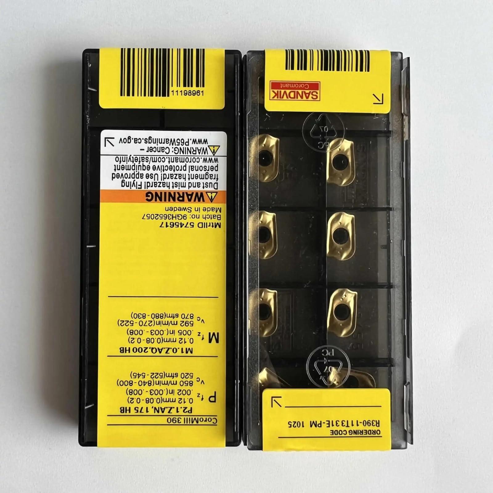 

R390-11T331E-PM 1025 / Carbide CNC Blade 10 Pieces