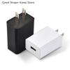 1PC US Adapter 5V 2A Fast Charging UL Plug One USB Port Phone Charging Wall Charger Travel In USA Japan Thailand Canada Colombia
