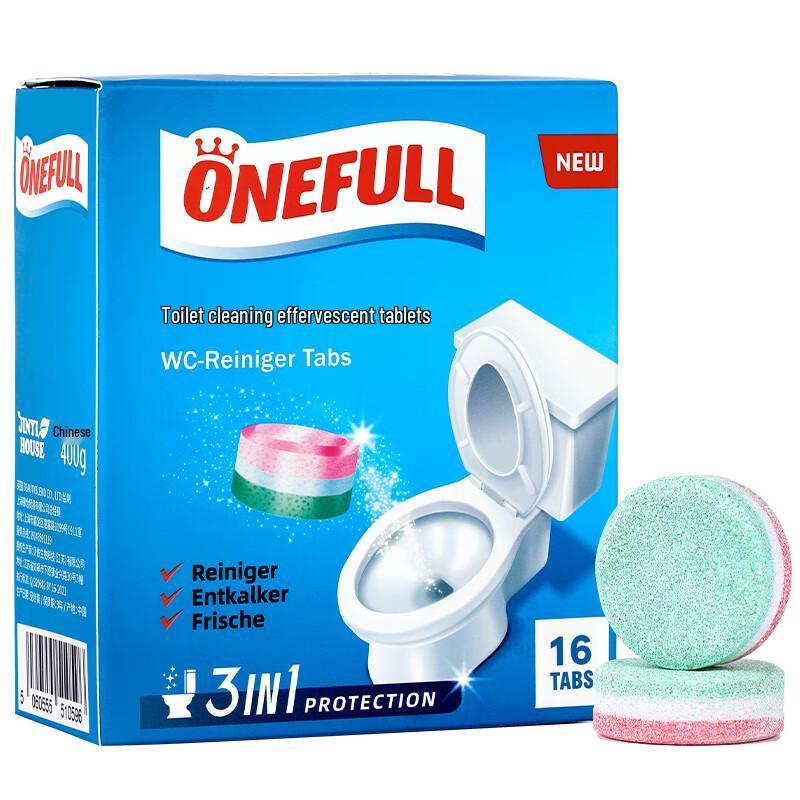 ONEFULL Toilettenreinigungs-Brausetabletten