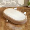 New Pet Cat Scratching Board Extra Large Oval Sisal Cat Nest Wear-resistant and Non-shedding Cat Scratching Box Cat Supplies