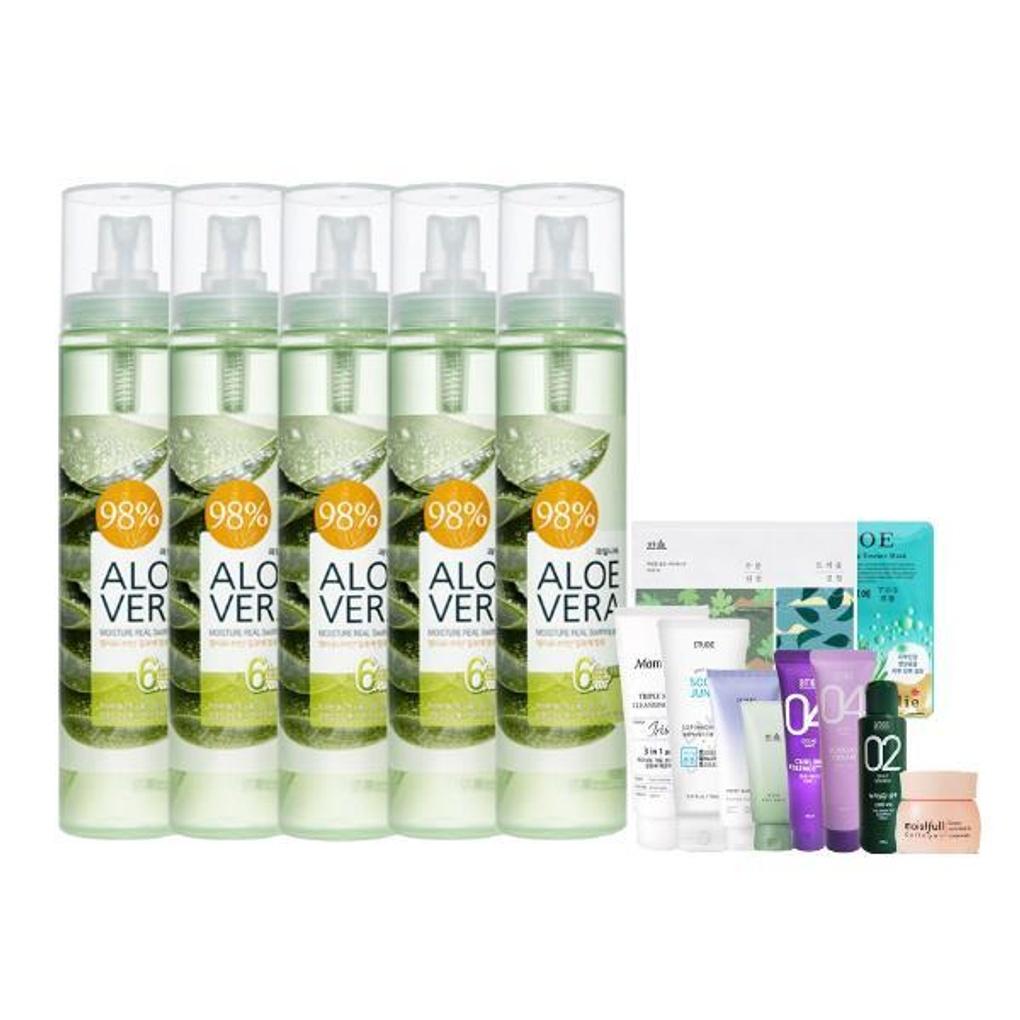 Welcos Fruit Nara Aloe Vera Moisture Mist X5 + Random Pack