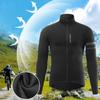 Cycling Sets WOSAWE Mens Winter Thermal Jacket Pants Gel Padded