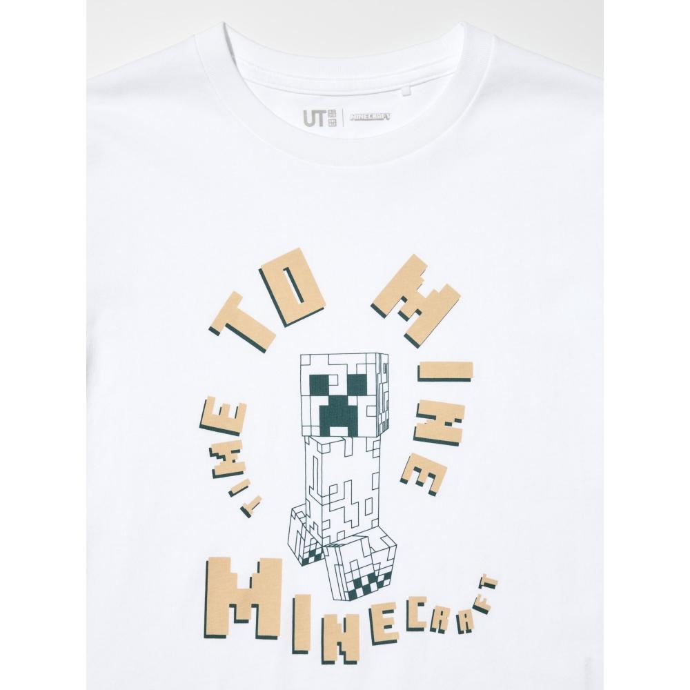 Uniqlo Kids MinecrafT UT Graphic T shorT Sleeve J