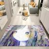 1pc Aya Takano Bathroom Absorbent Mats Anti-Slip Mats Home Decor Supplies Carpets Home Kitchen Floor Mats