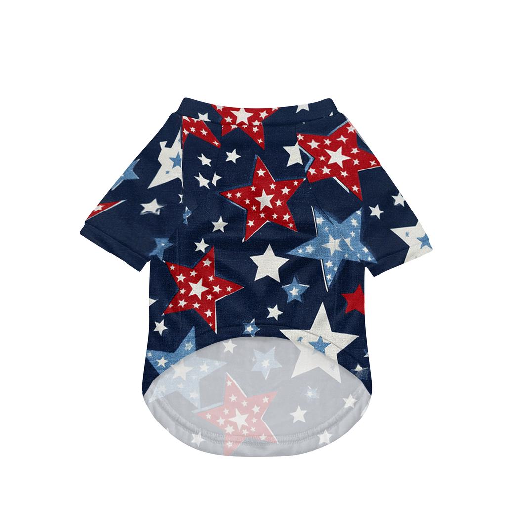 Hundeshirt, Atmungsaktives Hundet-Shirt, Leichte Haustierkleidung Haustierhemd