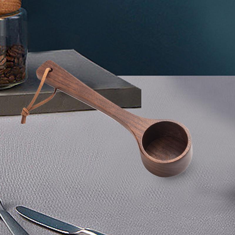 Wooden Measuring Spoon Set Kitchen Measuring Spoons Tea Coffee Scoop Sugar SpiceMeasure Spoon Home Kitchen Tools Utensils