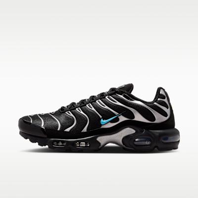 Nike Air Max Plus Premium 'Black Chrome Gamma Blue' Men's Sneakers
