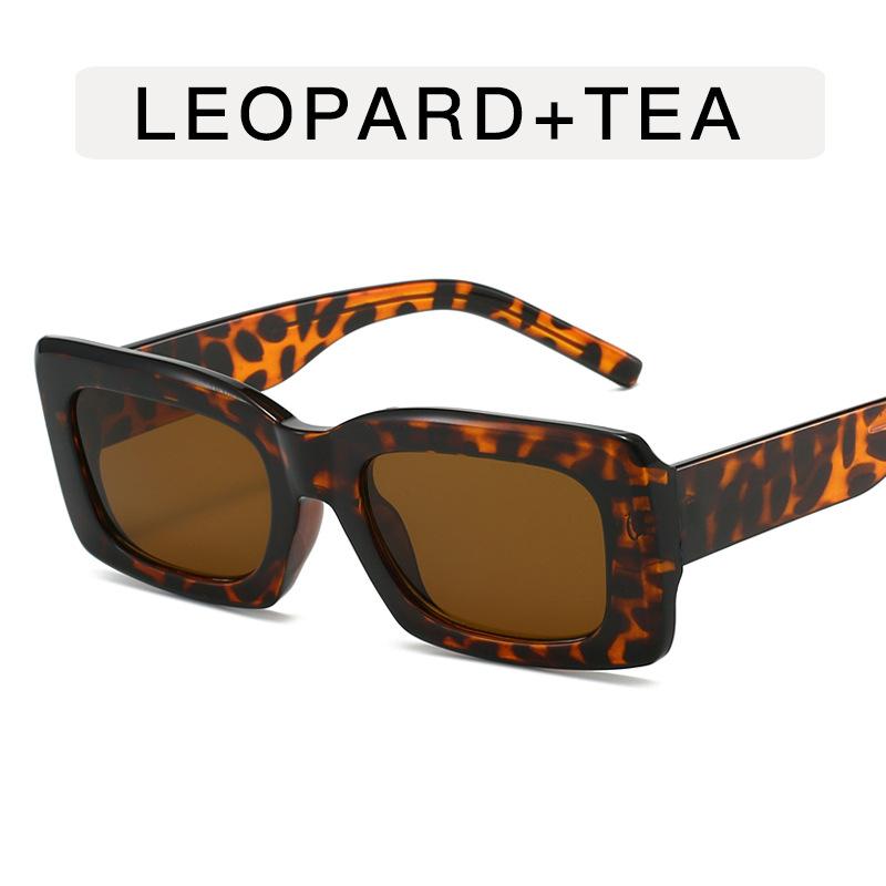 Rectangle Shape Sunglasses for Men Fashion Trendy Anti-glare Sunglass Men Travelling Driving Sun Glasses for Women