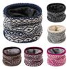 Fashion Soft Knitted Neck Warmer Sports Scarf for Women Men Face Cover Winter Running Skating Hiking Cold-Proof Thick Collar