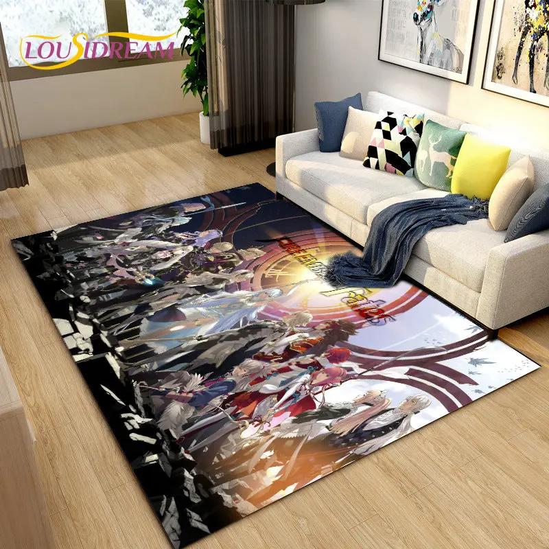 Fire Emblem Series Game Gamer Area Rug,Carpet Rug for Living Room Bedroom Sofa Doormat Decoration, Kids Play Non-slip Floor Mat