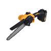 Cordless Chainsaw 8 Inch Electric Chain Saw with 2 Pack Rechargeable Batteries Battery Powered