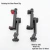Multifunctional DSLR Tripod: Rotating Phone Clip & Cold Shoe Mount for Live Streaming