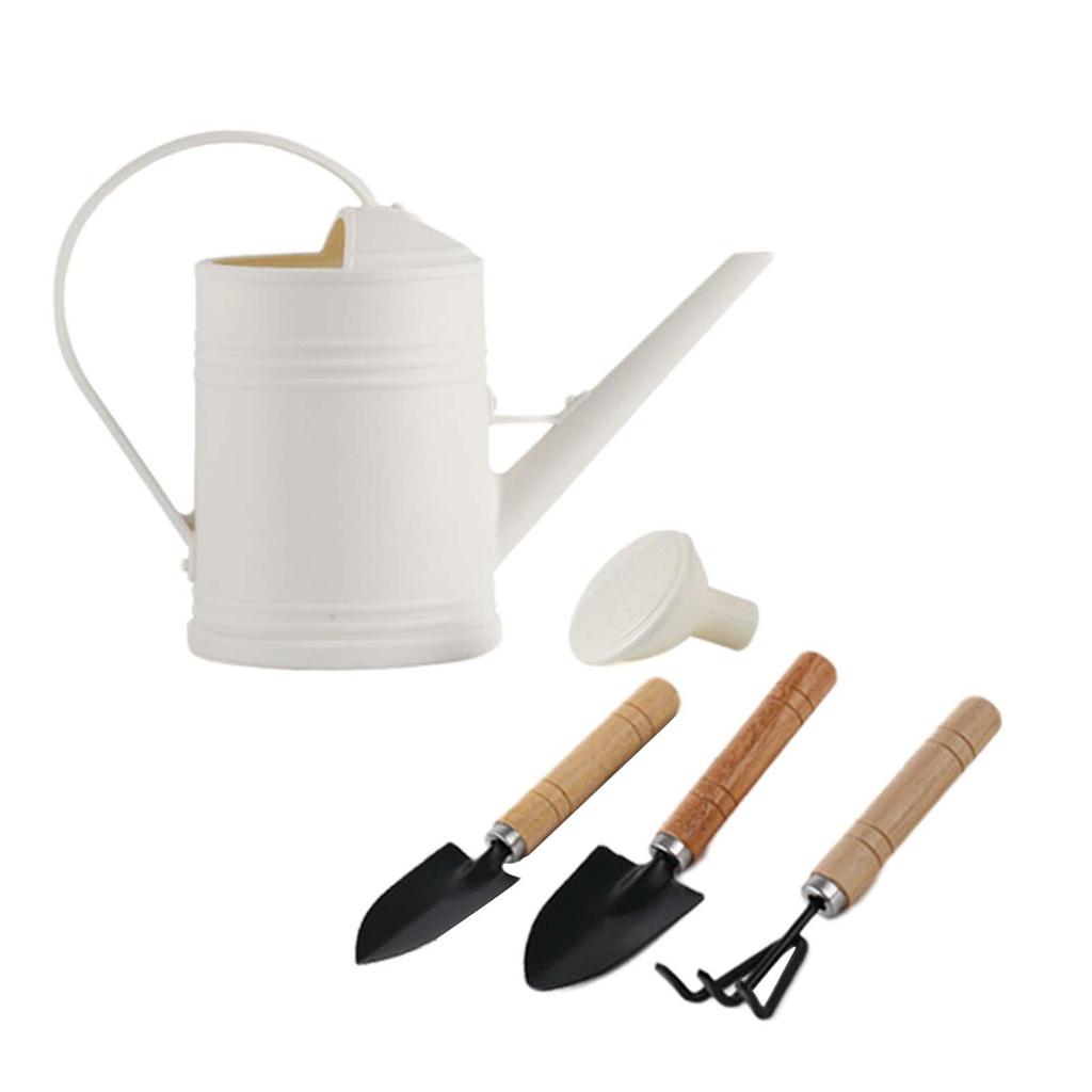 Watering Can Garden Tool Set Large Capacity 2L with Portable Handle Watering Pot for Courtyard Bonsai Yard Lawn Outdoor Plants