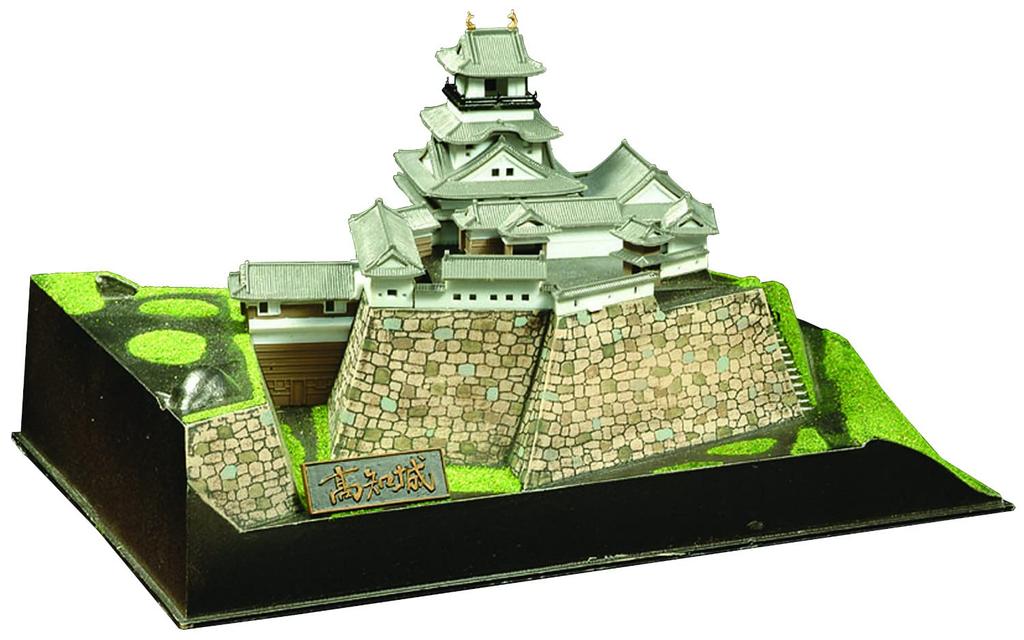 Doyusha Famous Japanese Castles JOYJOY Collection Kochi Castle Plastic Model Kit 1/500 JJ-8