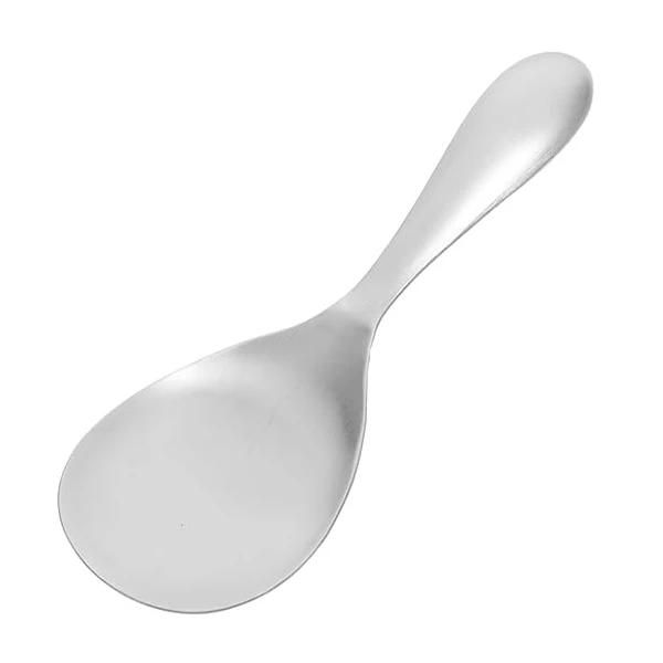 

Stainless Steel Rice Paddle Scoop, Non-Stick Food Serving Spoon, Kitchen Utensils for Home Restaurant Hotel