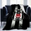 Coperta Besiktas Crest Legacy 1903 Adatta per Divani, Letti, Uffici e Campeggio - Regalo Perfetto per Halloween Natale