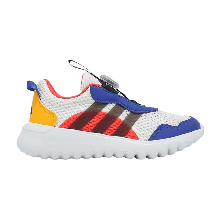 

adidas ActiveFlex Boa 4.0 K White Multi-Color Kids Sneakers Cloud-White Core-Black Bright-Red IH8725 35