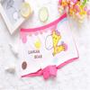 4pc/lot Girls Cotton Underwear Boxers Pant Soft Comfortable Cute Girls Underwear 2-10years