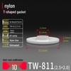 T-Shaped Nylon Gasket Ring Screw Shaft Sleeve with Concave-Convex Insulation Pad M2