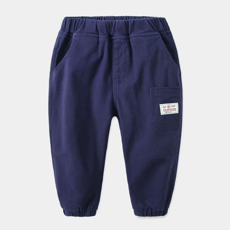 Children s cargo pants, boys  woven pants, autumn clothes, spring and autumn children s baby casual trousers, children s clothing 100cm