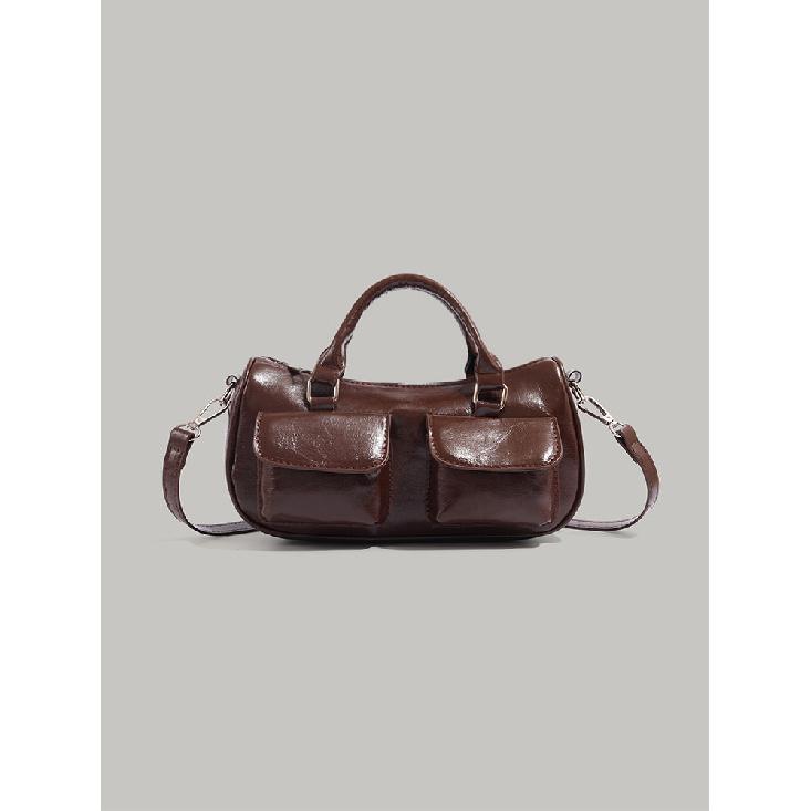 Large Capacity Bowling Bag 2024 New Autumn Winter Handbag High-end Daily Casual Versatile Shoulder Crossbody Bag