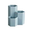 Stylish Hexagonal Pen Desk Cosmetic Storage Stationery Storage Small Item Increases Desk Pen Large Capacity Holder, Organizer, Box, Storage,