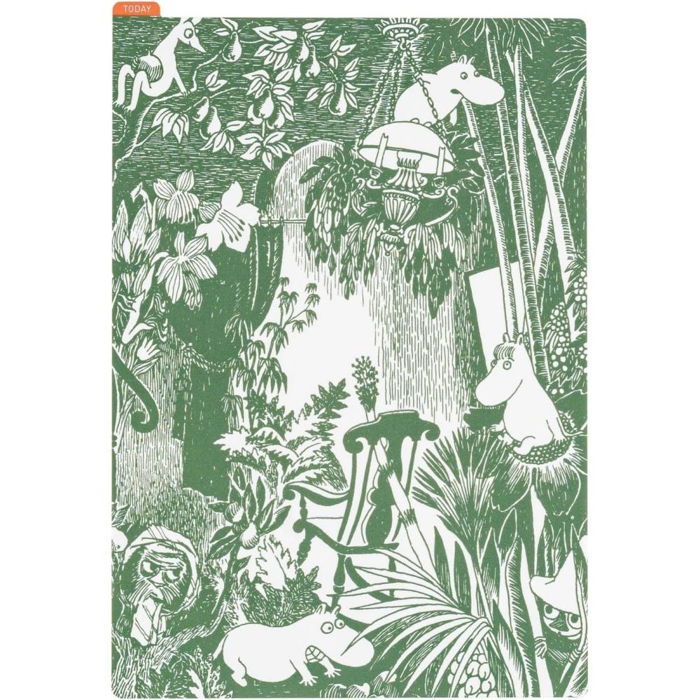 Moomin Hobonichi Underlay Jungle Play For Cousin Size A5