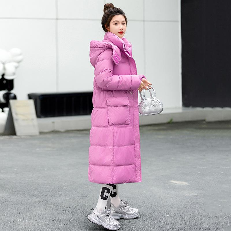 Winter Extended Cotton-padded Loose Hooded Jacket
