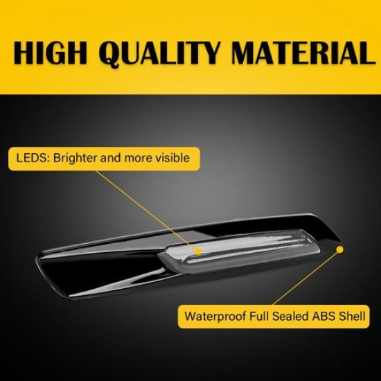 Flowing LED Side Marker Amber For Light BMW E82 E87 E88 E90 E91 E92 E93 E60 E61
