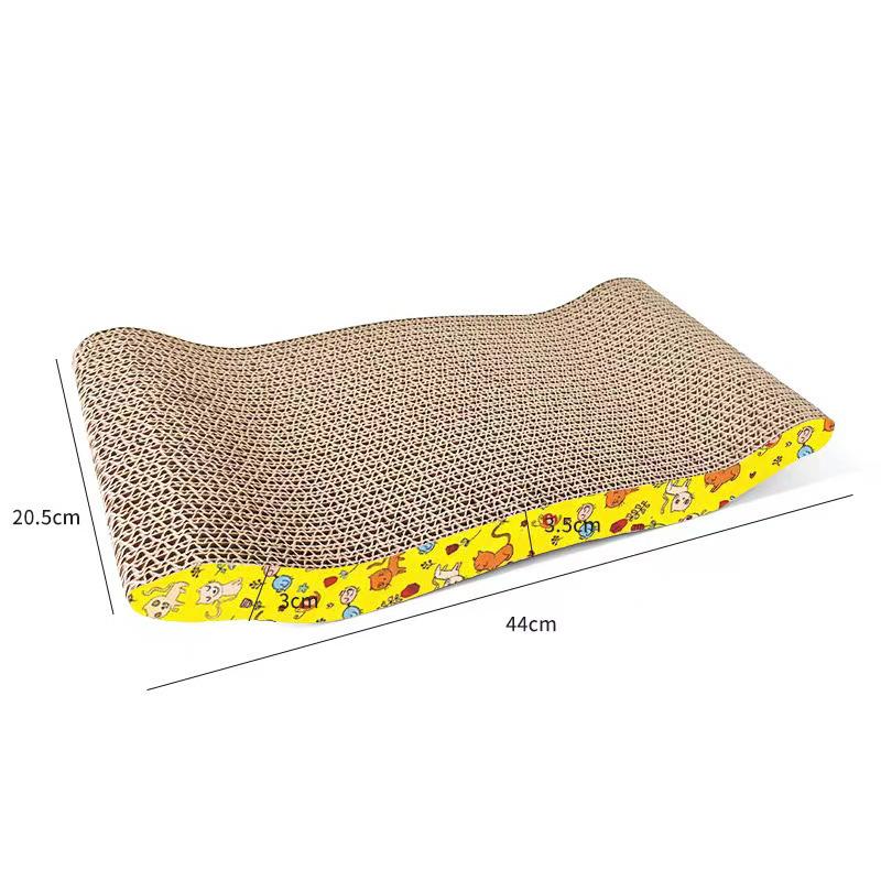 

Утолщенный гофрированный картон, устойчивый к царапинам, износостойкий, когтеточка для кошек, коврик для кошек, игрушки для кошек, товары для животных as the picture