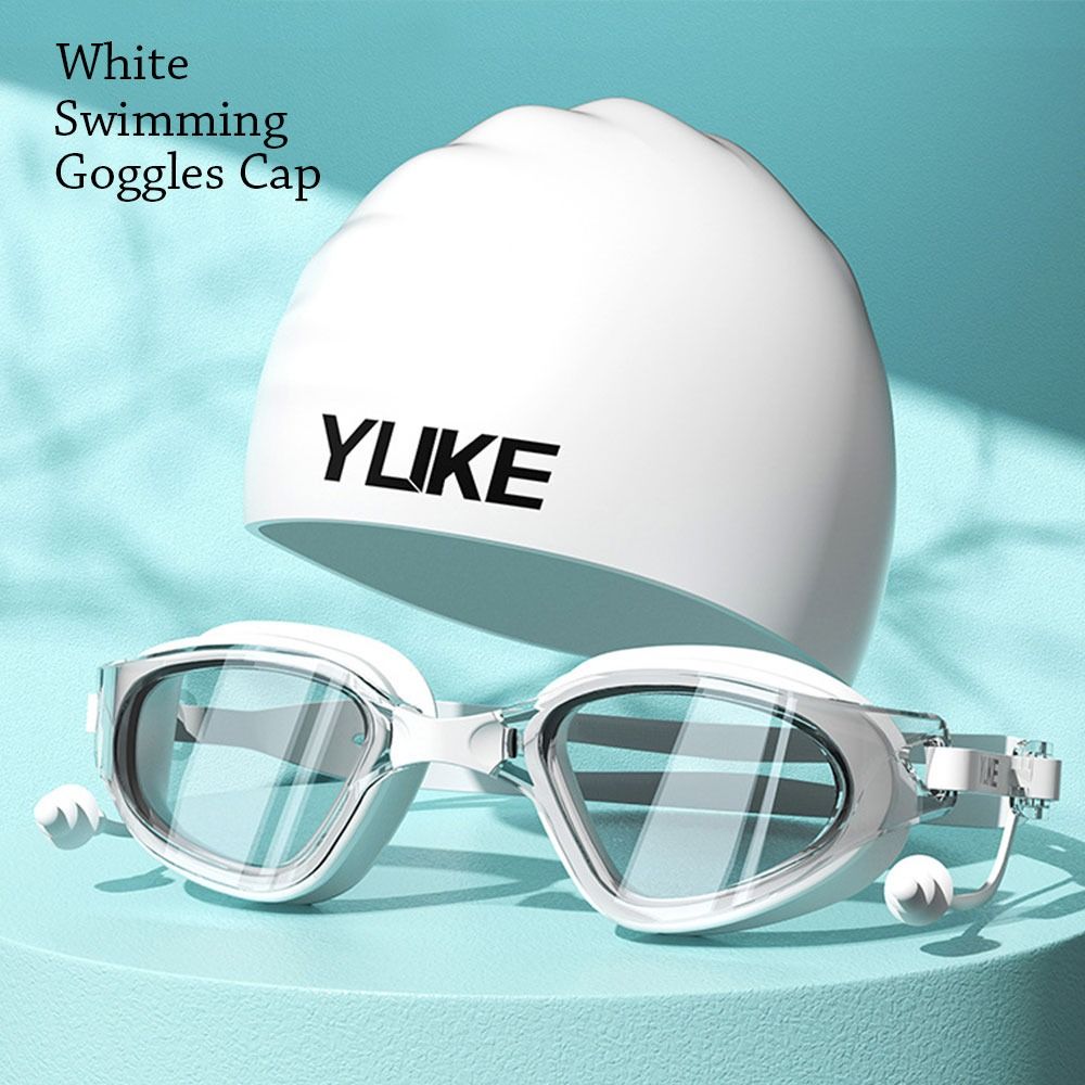 Anti-Fog Swimming Goggles Silicone Swimming Accessories Water Sports Swim  Eyewear  Men Women